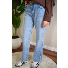 Gamze Özkurt Kemerli Jean