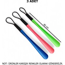 Meerkat 3 Adet Plastik Ayakkabı Çekeceği 40 cm