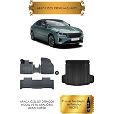 Sare Tuning Togg Sedan Yeni T10F 2025 Sonrası Araca Özel Havuzlu Paspas Takımı ve Bagaj Havuzu (Hediyeli)