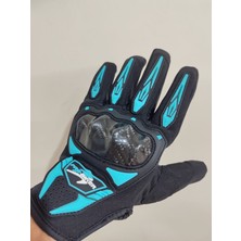 SPEED BİKER Carbon  Motorsiklet Eldiven Tam Korumalı Belgeli