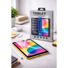 Almanara Project Samsung Galaxy Tab S7 Plus Uyumlu Tablet Ekran Koruyucu 9h Tempered Glass Hd Şeffaf Darbe Dayanıklı Cam