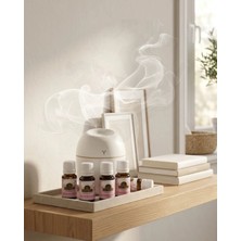 Najmaddin Mini Difüzör Hava Nemlendirici 5 Esans Hediyeli USB Bağlantılı Model Tekno Najmaddin