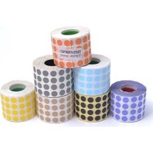 Moonstar Etiketleme Makinesi Nokta Etiket Açık Sarı