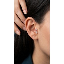 Dushico Sallantılı Kuzey Yıldızı Tragus Helix Çelik Piercing