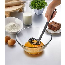 Practika Spiral Çırpıcı Plastik 28 cm Ergonomik Mutfak Karıştırıcı Aparatı