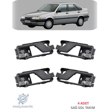 Parçamatik Fiat Tempra Iç Kapı Açma Kolu Sağ Sol 4 Adet Takım Oem 181040180 - 181040280 Iç Kapı Kolu Seti