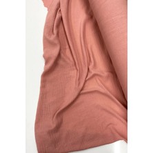 Die Grup Keten Kumaş - Organik Kumaş - Perde Kumaşı - Ince Keten - Kıyafet Için Kumaş Örtü Pudra 30A