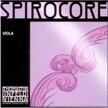 Thomastik Infeld Thomastik S24ST Spirocore C (Do) Wolfram Strong Tek Viyola Teli | Wolfram Sarım, Güçlü Tensiyon, Derin ve Hacimli Bas Tonları