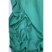 Die Grup Keten Kumaş - Organik Kumaş - Perde Kumaşı - Ince Keten - Kıyafet Için Kumaş Örtü Koyu Yeşi