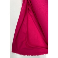 Die Grup Keten Kumaş - Organik Kumaş - Perde Kumaşı - Ince Keten - Kıyafet Için Kumaş Örtü Fuşya 73