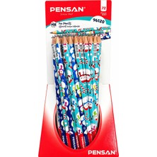 Danacı Kırtasiye Pensan Kardan Adam Desenli Kurşun Kalem (96120)