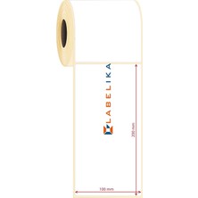 Labelika 100X200 Termal Etiket (Ruloda 250 Adet)