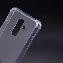 ZM Store Galaxy J8 Uyumlu Kılıf Nitro Anti Shock Sert Şeffaf Silikon Kapak