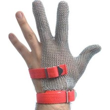 Hong Cho Koruyucu Çelik Eldiven 3 Parmak Medium / BMGLV-02M