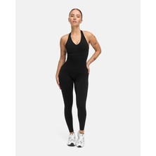 Oace Seamless Halter Tulum - Siyah