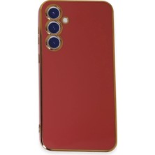 Newface Muratech New  Galaxy S23 Fe Kılıf Volet Silikon - Kırmızı