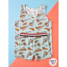 Orivra Erkek Çocuk 3'lü Boxer ve 3'lü Atlet 6'lı Set