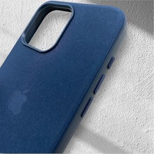 Gcteknobil Iphone 15 Kadife Magsafe Logolu Premium Kılıf