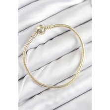 Yıldız Ticaret Mey Ithalat® Pirinç Charm Topcuk Model Gold Renk Kadın Bileklik