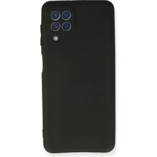 Newface Muratech New  Galaxy A22 Kılıf First Silikon - Siyah