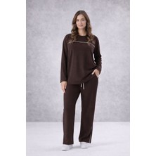 Köşedeki Dükkan Biyeli Uzun Kollu Premium Modal Takım