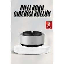 Belle Fusion Mey Ithalat® Akıllı Kokusuz Küllük Dumanı Içine Çeken Kül Tablası Hava Temizleyici