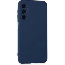 Newface Muratech New  Galaxy M34 5g Kılıf First Silikon - Lacivert