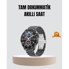 Belle Fusion Mey Ithalat® 100MAH Şarjlı Akıllı Saat – Mesaj Bildirimi, Müzik Kontrolü ve Ergonomik Tasa