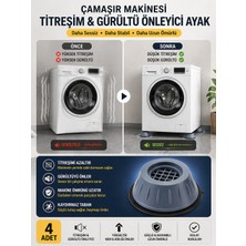 Special Action Çamaşır Makinesi Titreşim Önleyici Ayak Robot Süpürge Uyumlu Mobilya Yükseltici Baza Ayağı