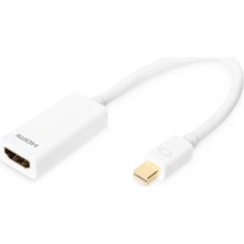 DIGITUS mDP-HDMI Görüntü Adaptörü 0,15m (AK-340404-001-W)