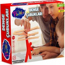 Belle Fusion Mey Ithalat® Ahşap Denge Çubukları