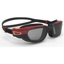 Özgürce Yüzücü Gözlüğü, Büyük Boy, Siyah/kırmızı, Füme Camlar, Konfor ve Şıklık