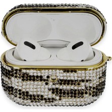 Eco Port Apple Airpods Pro 2 (2.nesil) Klor Taşlı Kılıf - Desen 5