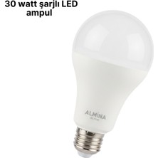 Özgürce Enerji Tasarruflu Şarjlı LED Ampul ile Parlak Işık Keyfi