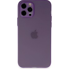Eco Port Apple Iphone 12 Pro Kılıf Puma Silikon - Koyu Mor