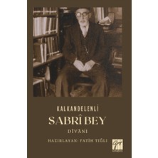 Gazi Kitabevi Kalkandelenli Sabri Bey Divanı
