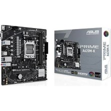Asus Prıme A620M-K Ddr5 HDMI Pcıe 16X V4.0 Am5 Matx