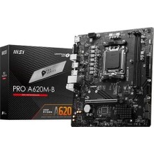 MSI Msı Pro A620M-B Ddr5 HDMI Pcıe 4.0 Am5 Matx