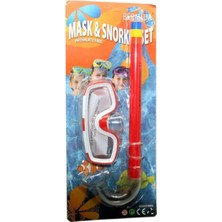 Özgürce Çocuklar Için Renkli Maske ve Snorkel Seti, Eğlenceli Deniz Macerası