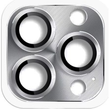 Mey İthalat Mey Ithalat®   iPhone 16 Pro Max Pers Alüminyum Kamera Lens - Gri