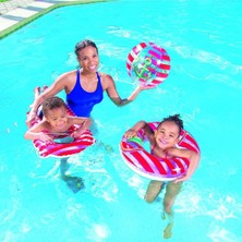 Bestway Renkli Çocuklar Için Eğlenceli Şişme Deniz Topu Seti