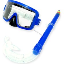 Özgürce Çocuklar Için Geniş Görüşlü Şnorkel ve Dalış Seti, Deniz ve Havuz Keyfi