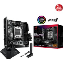 Asus Rog Strıx X870-I Gamıng Wıfı7 Ddr5 Hdmı-Dp Typec Pcıe 5.0 Am5 Mıtx
