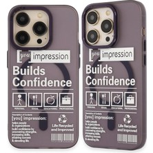Mey İthalat Mey Ithalat®   iPhone 14 Pro Kılıf Apollo Magneticsafe Desenli Kapak - Apollo Mor - 6