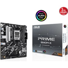 Asus Prıme B840M-K Ddr5 HDMI Pcıe 4.0 Am5 Matx