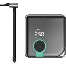 Özgürce Taşınabilir LED Işıklı Kompresörlü Hava Pompası