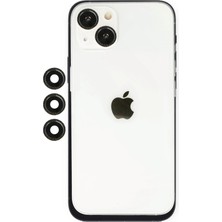 Mey İthalat Mey Ithalat®   iPhone 14 Shine Kamera Lens - Siyah