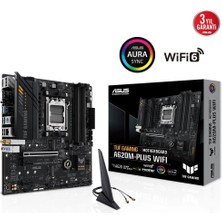 Asus Tuf Gamıng A620AM-PLUS Wıfı Ddr5 HDMI Dp Pcıe 16X V4.0 Am5 Matx