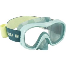 Özgürce Açık Yeşil Subea Dalış Maskesi, Konforlu ve Güvenli Kullanım