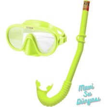 Özgürce Yeşil Renk Şnorkel Seti ile Mavi Su Dünyasında Keşif Keyfi